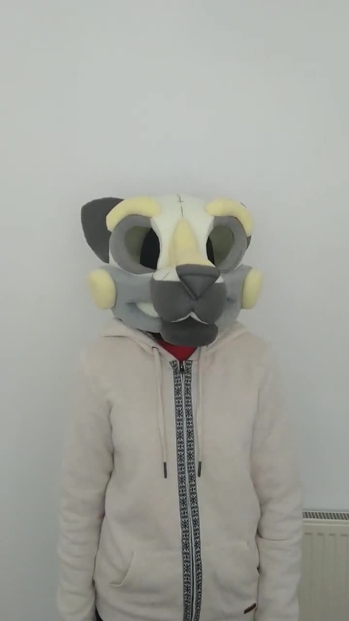 Protogen Fursuit Head Template Digital PDF Pattern for DIY -  UK