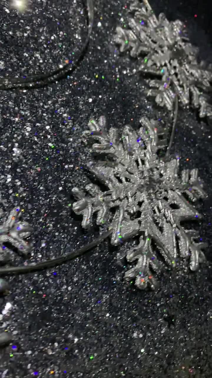 Snowflake Headpiece Halo Christmas Headdress Snow Queen photo
