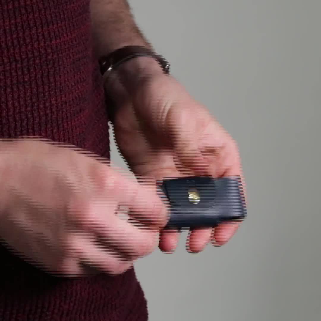 Personalised Leather Key Case By Man & Bear