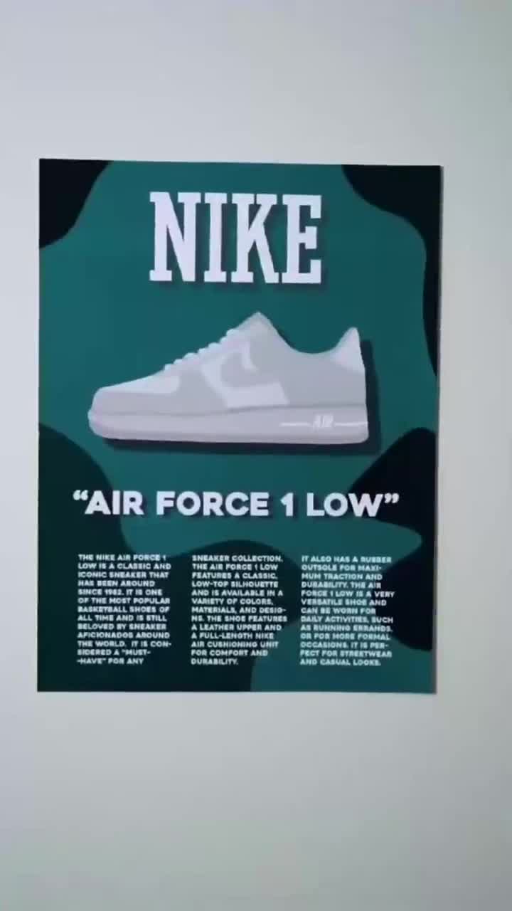 Affiche poster - Nike sneakers 04