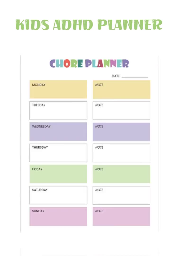 Tableau De Tâches à Faire - Outils Adhd Pour Enfants Et Adultes - Tableau De Routine Du Matin Coulissant Pour Enfants - Tableau De Liste De Contrôle