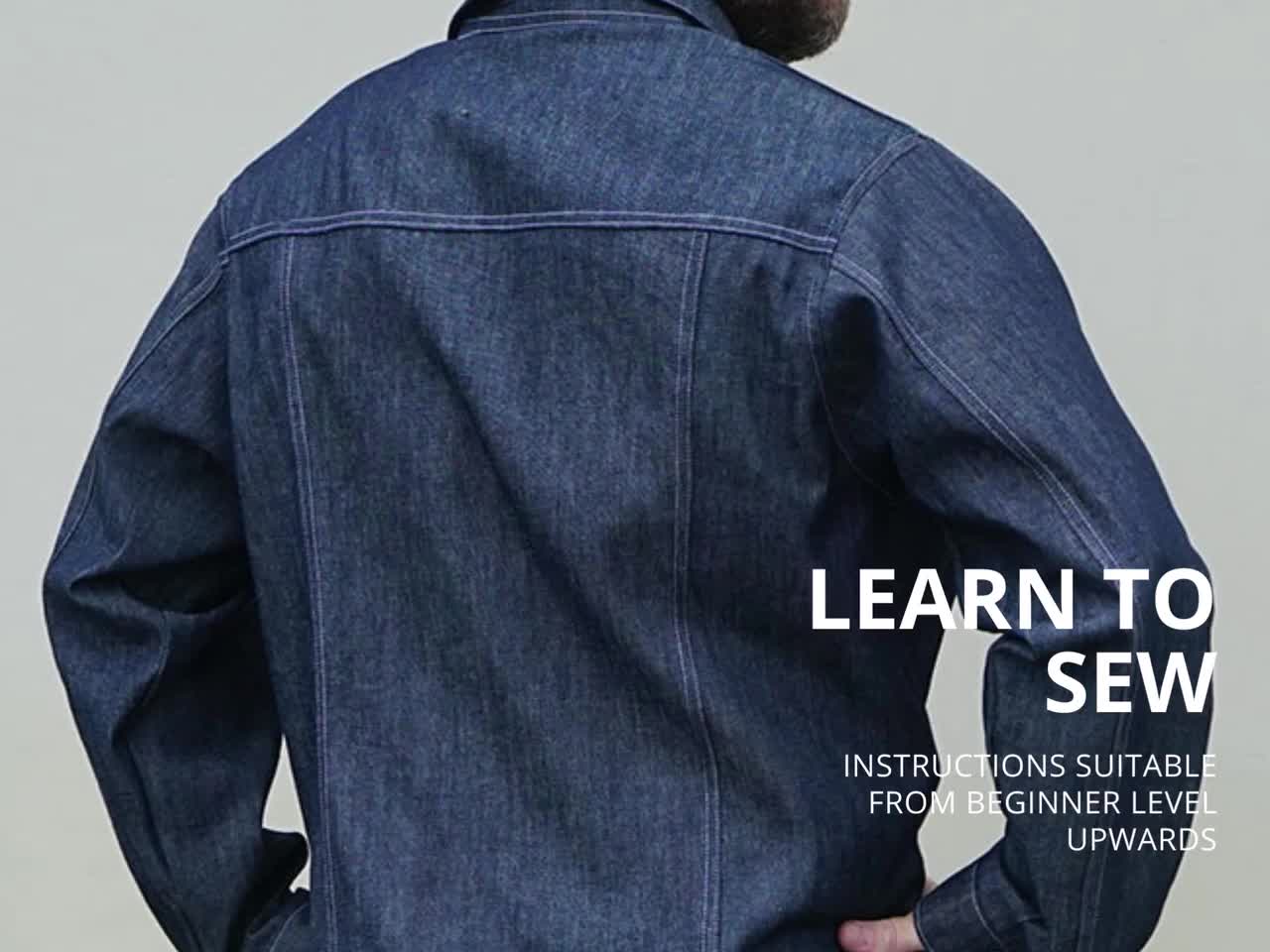 Denim Jacket Refashion — Pin Cut Sew Studio