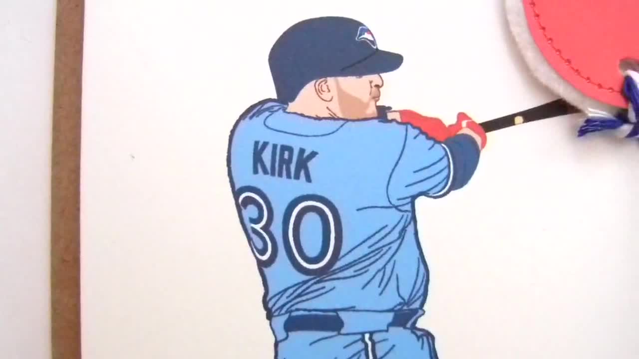 Alejandro Kirk Baseball Paper Poster Blue Jays 2 - Alejandro Kirk