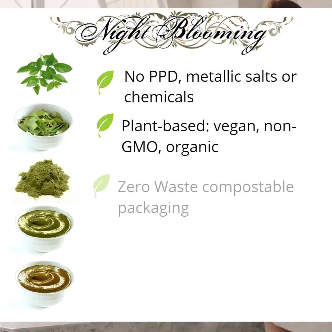 Kitsune Fox Fire Herbal Henna Hair Color and Conditioner 10G Sample video poster