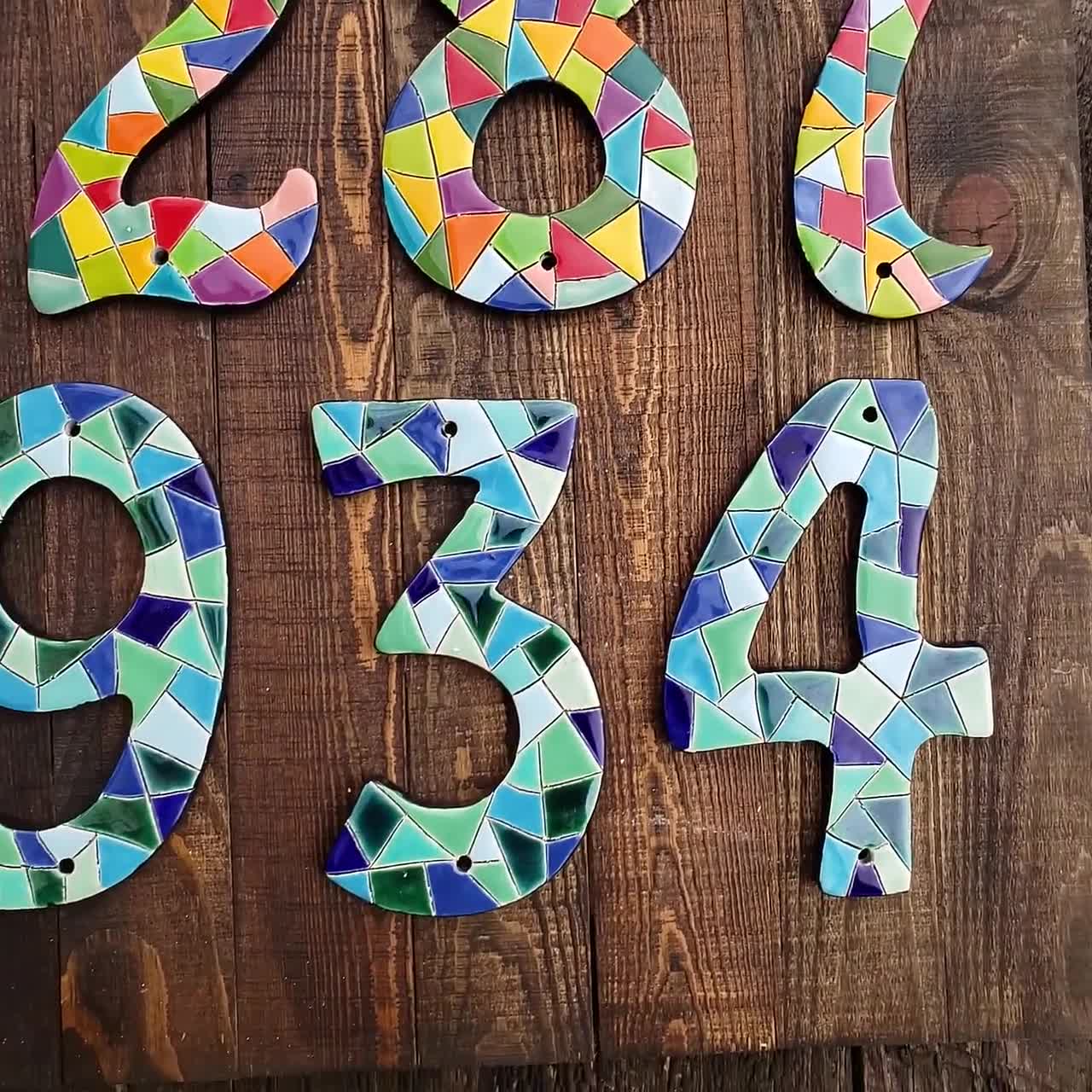 21 ideas de Numeracion casa  números de casas, decoración de unas