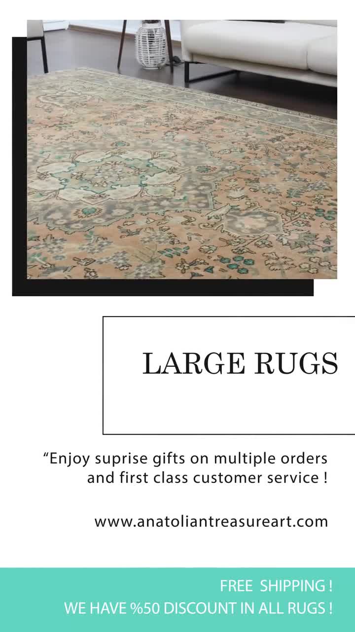 8x11 ラグ、8.2 x 11.5 ラグ、エリアラグ、トルコラグ、ヴィンテージ