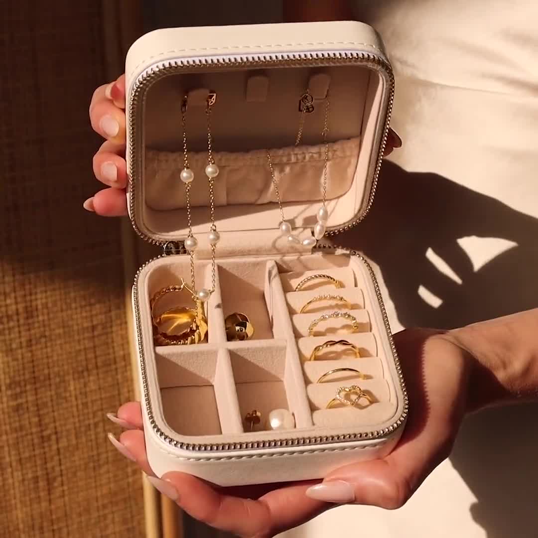 Jewelry Box Extra Small リングケース 一部即納】ミニレザーリングボックス | Cherry Sugar