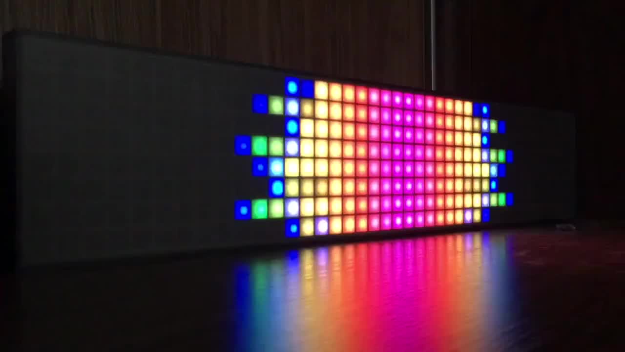 Video Di Sfondo A LED Con Musica A Ritmo Veloce In Movimento Della Linea  Fotosensibile