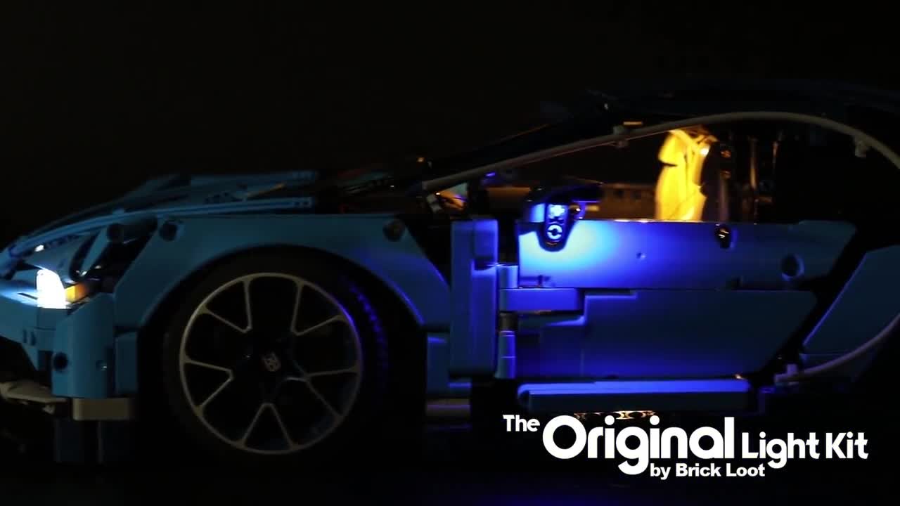  LED Lighting Kit for Lego Bugatti Chiron - 42083 (Lego Set NOT  Included) : Toys & Games