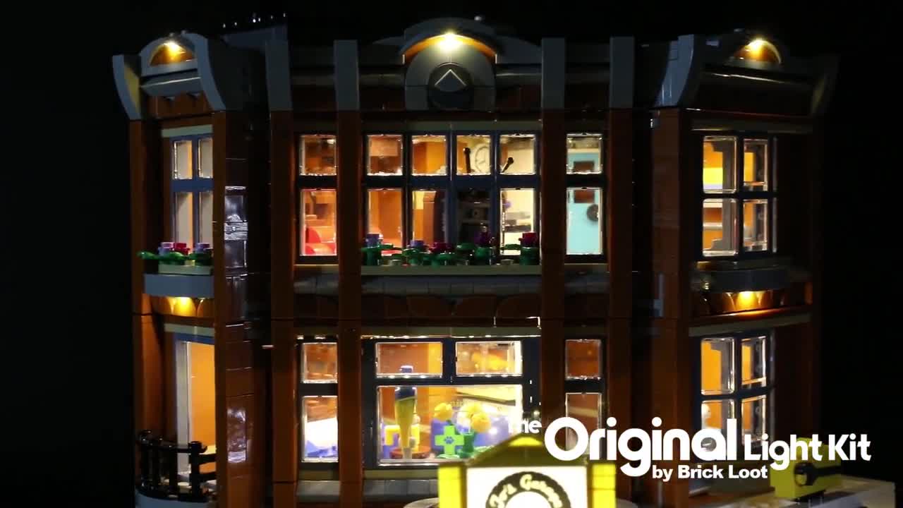 Buy LED Lighting Kit for LEGO Corner Garage 10264 Online in India 