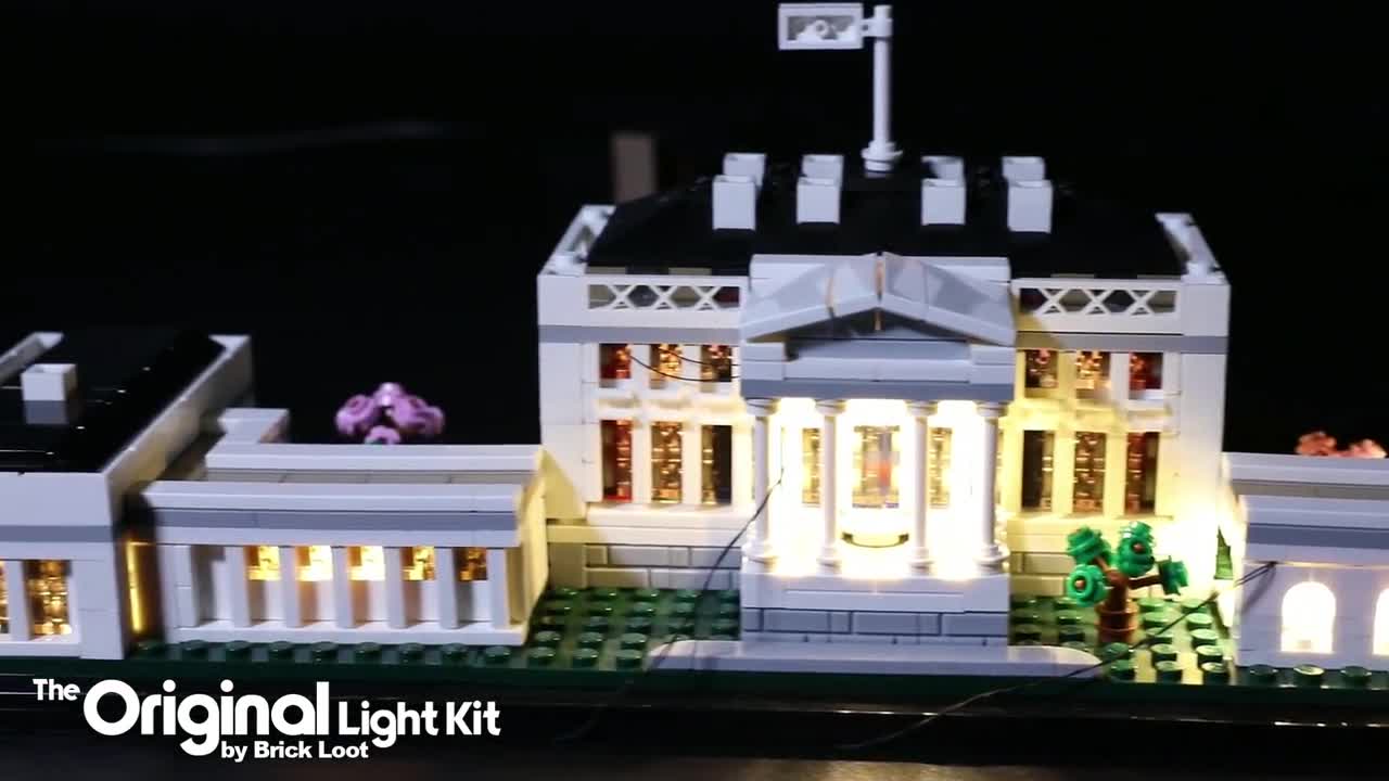 Lego white house light kit outlet
