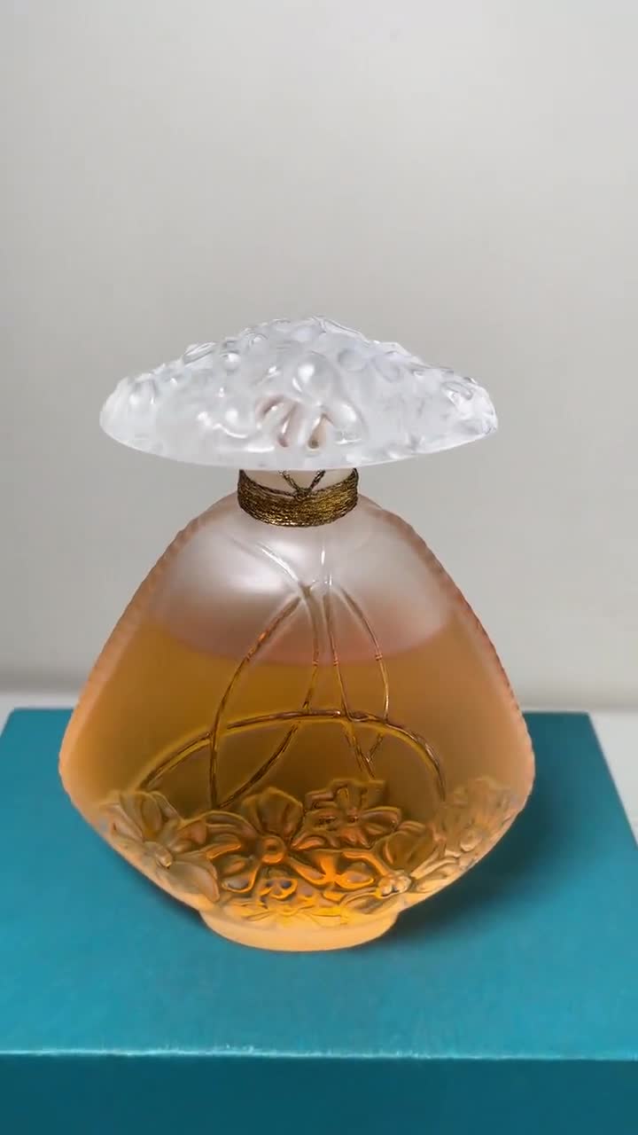 ラリック ジャスミン 香水 クリスタル ボトル - ヴィンテージ ラリック