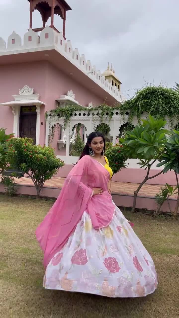 Admiring beautiful mumma-to-be in hot pink peplum blouse with lehenga for  her baby shower function 💖 . . . . . #peplumblouse… | Instagram