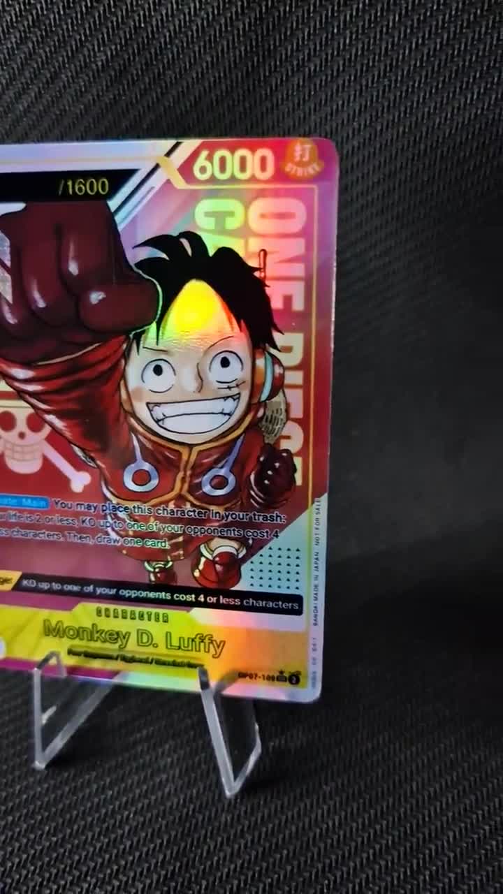 One Piece Proxy Card Holo - Monkey D. Luffy OP07-109 One Piece Proxy Card Holo - Monkey D. Luffy OP07-109
