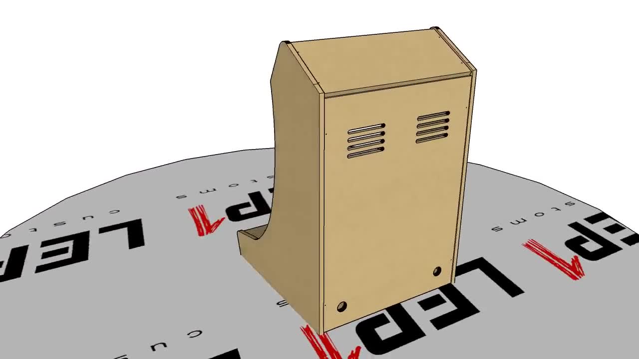 FSAP+ Deluxe Fight Stick Arcade Pedestal Kit (HAPP or SANWA) – LEP1 Customs