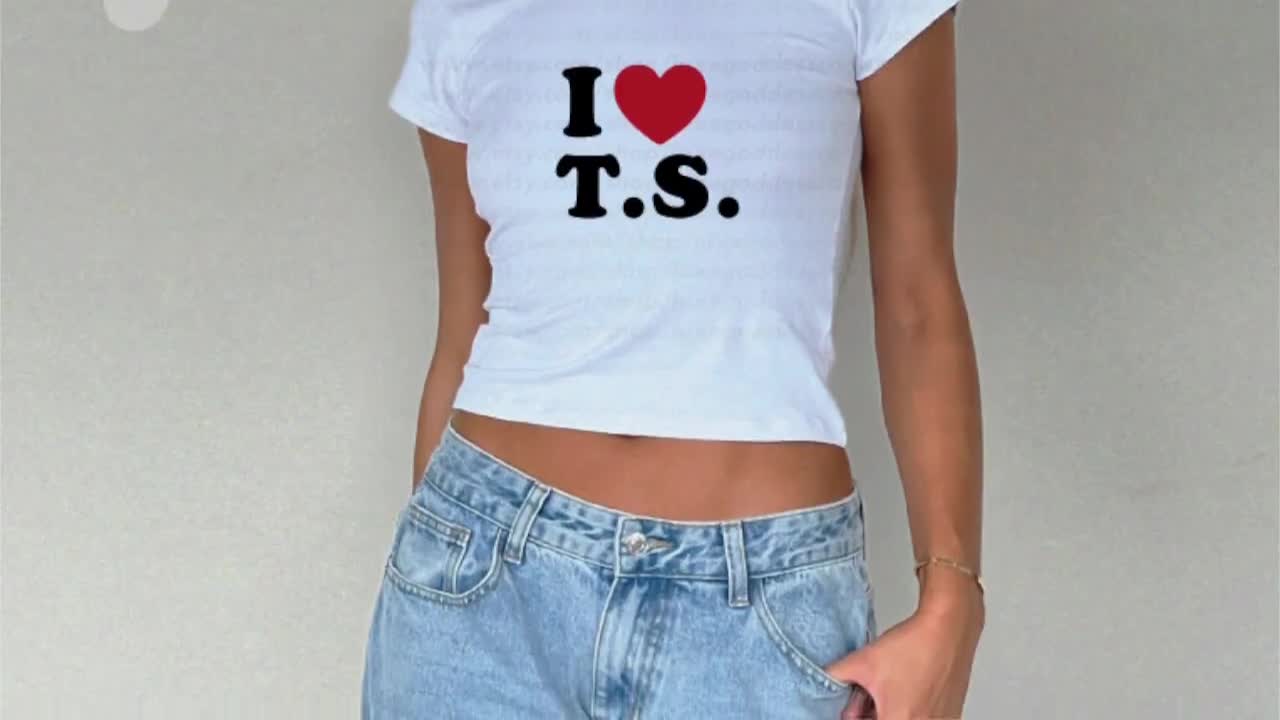 I Heart TS Baby Tee I Love TS Baby Tee