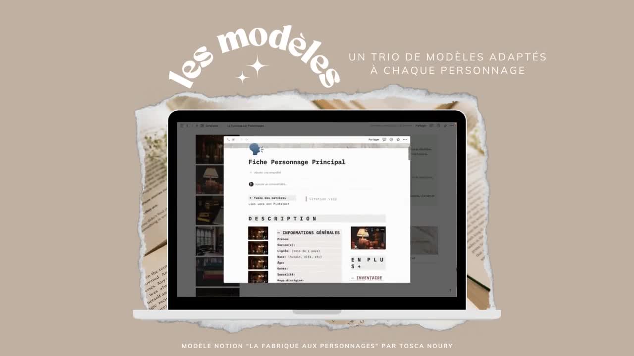 “The Character Factory” Notion Model, image size:1280x720