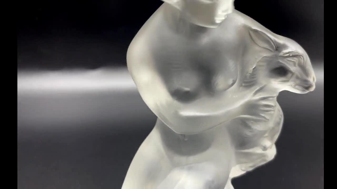 Lalique – Woman With Fawn - Etsy