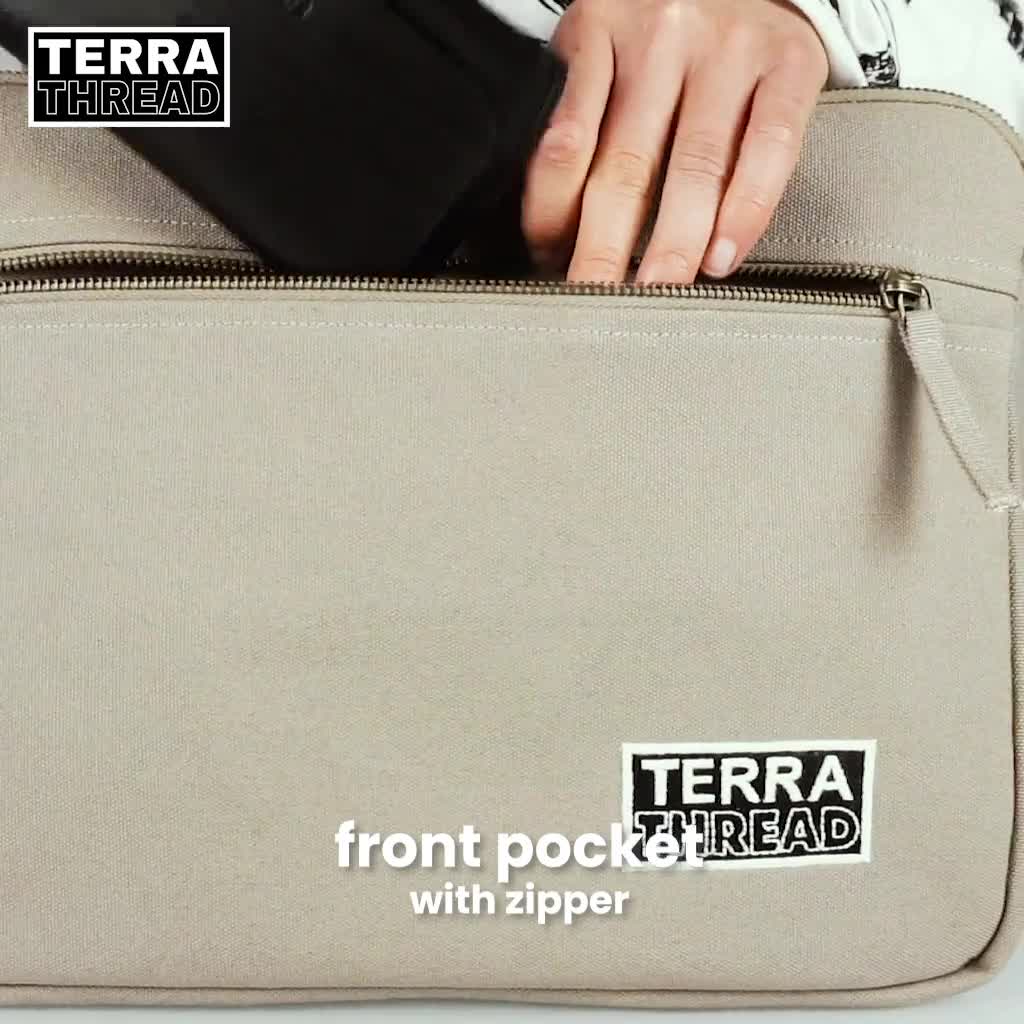 Terra Thread Laptop Sleeve 13 Inches - Grey