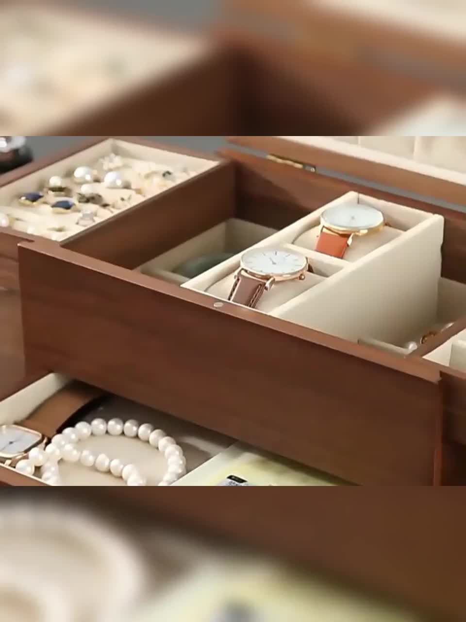 Wooden Jewelry Box, Jewelry Storage Organizer– NOVOGEARS