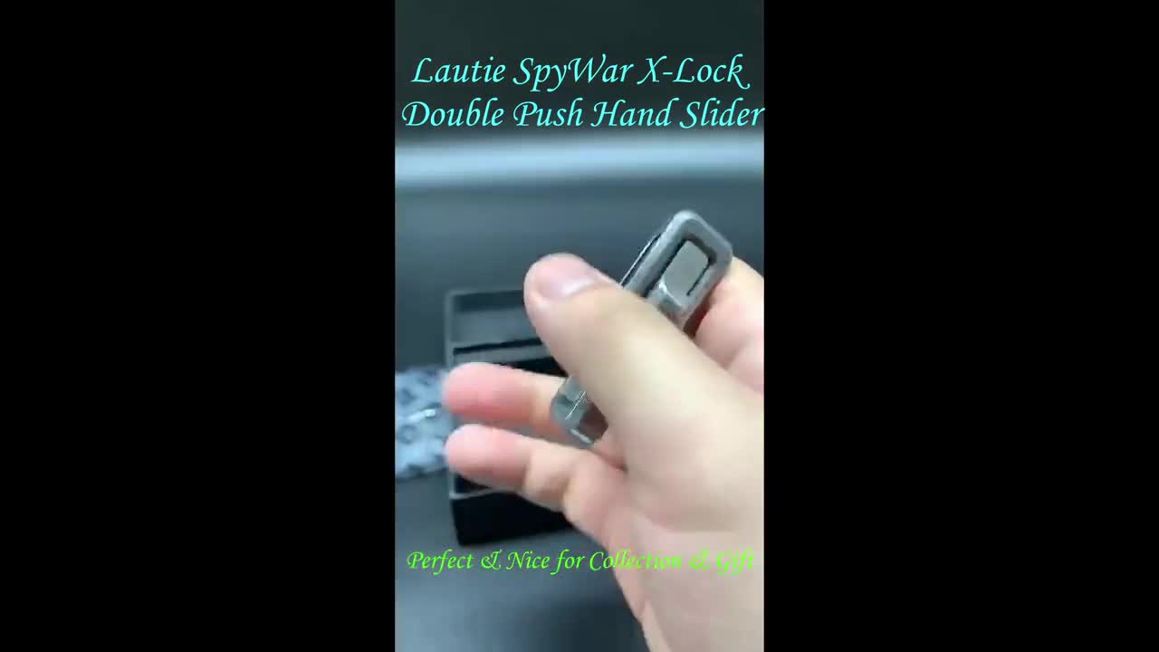 1280px x 720px - Lautie Spywar X-lock Stainless Steel Double Push Haptic Slider - Etsy