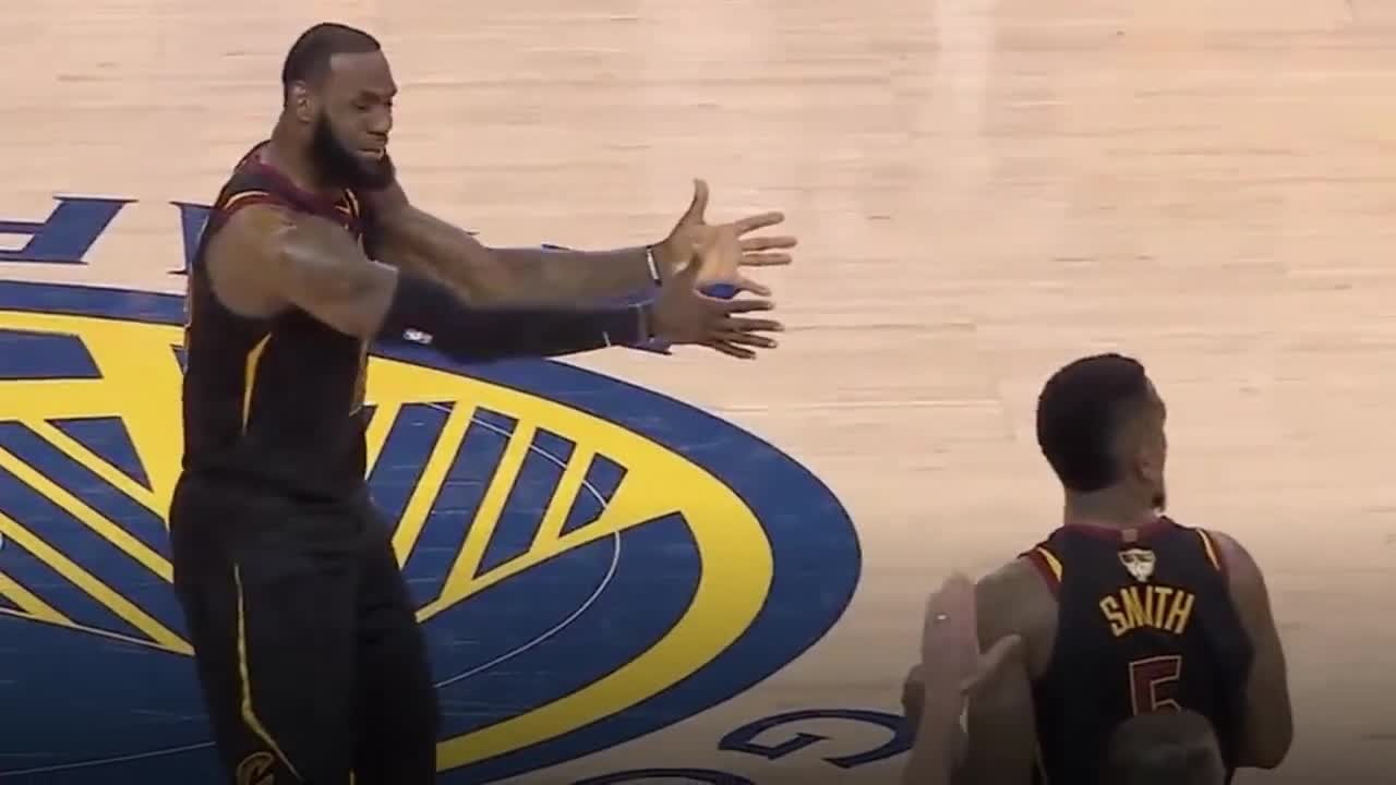 Lebron yelling at jr smith deals