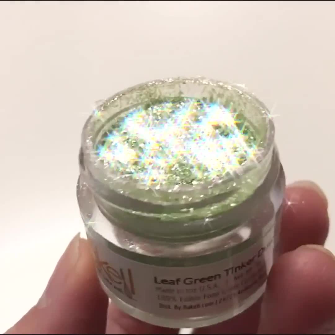Edible Glitter in Leaf Green / Sprinklify