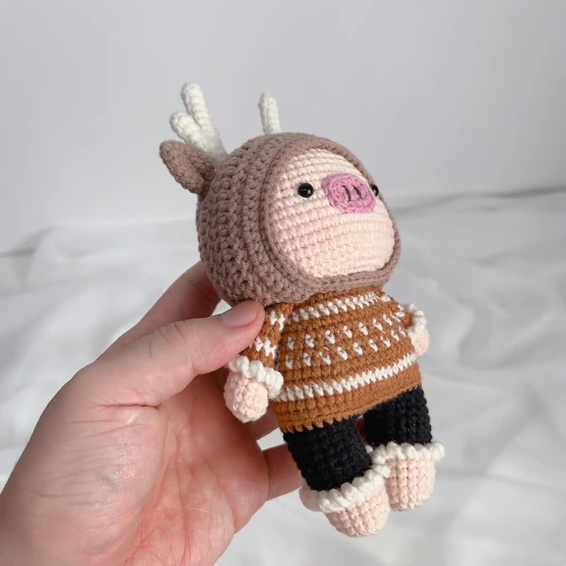 Rosie Doll Amigurumi Crochet Doll Pattern, Digital PDF Instant