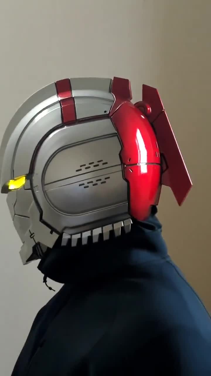 ウルトラマン ヘルメット風フィギュア 1:1サイズ Ultraman Zett 1/1 Ultraman Z Alpha Edge Helmet Resin