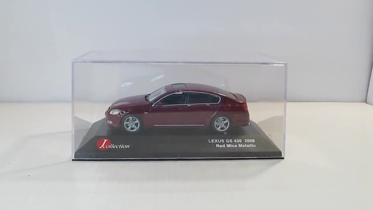Lexus GS430 2006, J Collection, Box. scale diecast model 1:43. Japanese  luxury car replica. collectible present. collector gift. JCollection