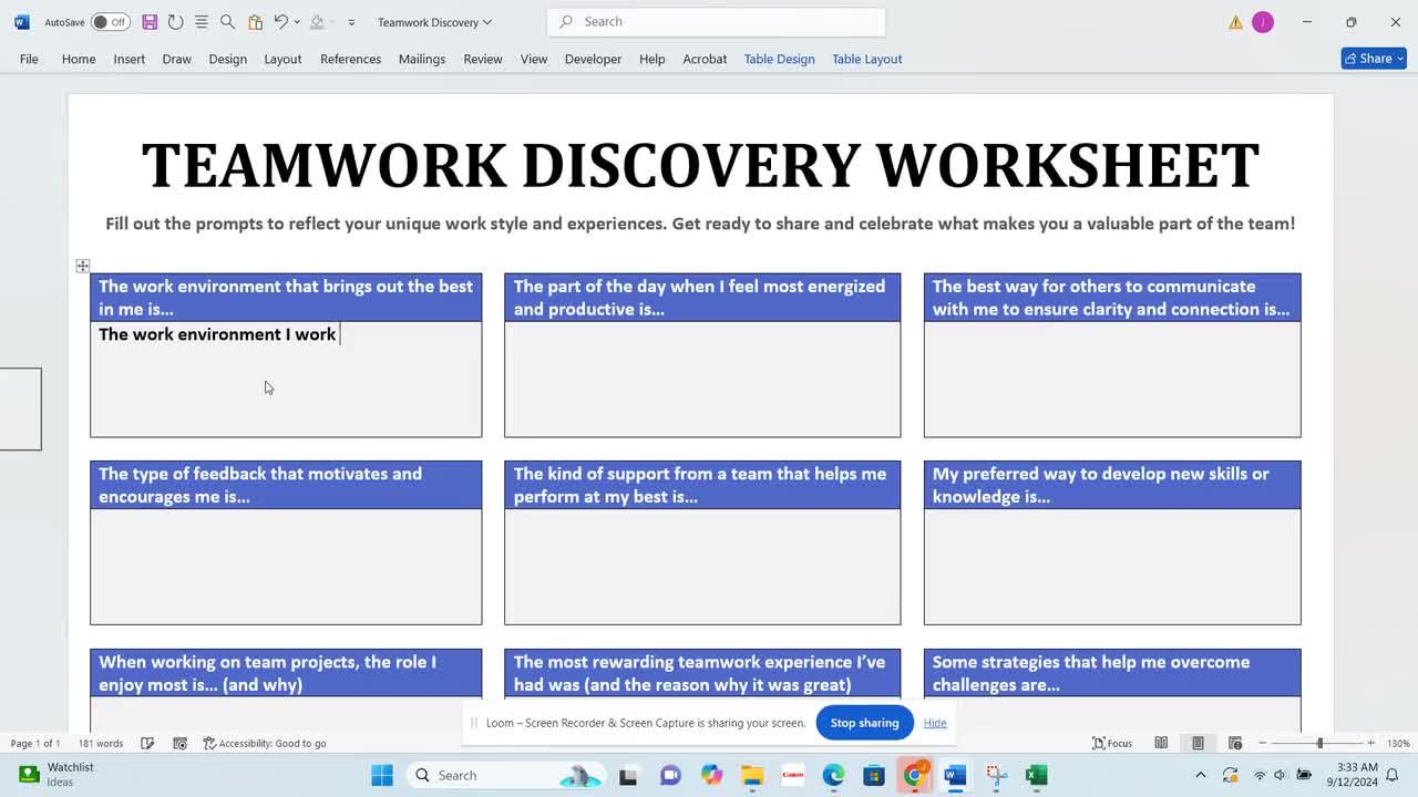 チームビルディング活動シート |  従業員エンゲージメントゲーム、モチベーション向上のためのチームワークミーティングゲームのアイデア、チームを知るためのアクティビティ、Googleドキュメント