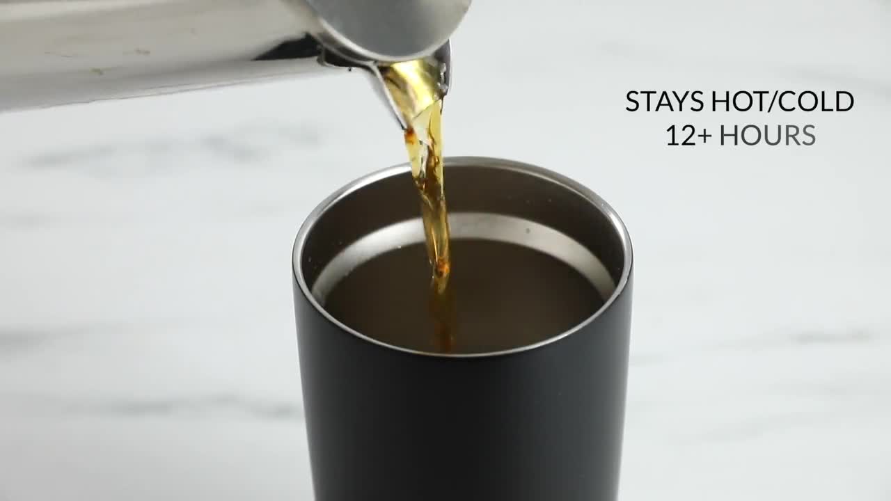 Looking For Coffee – Engraved Stainless Steel Coffee Tumbler