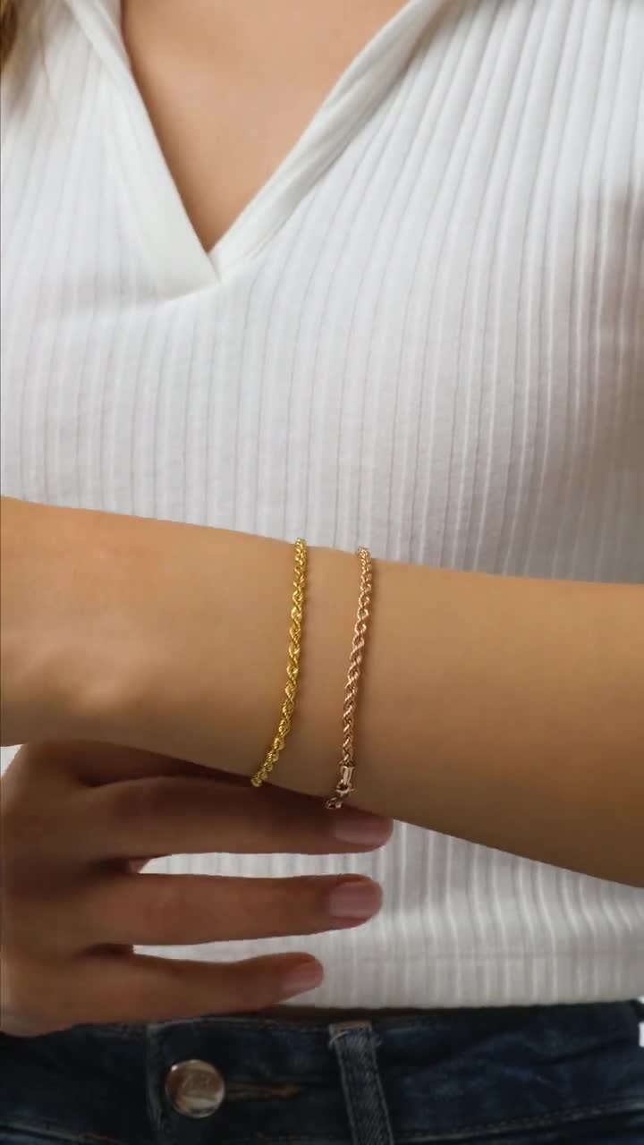 Bracciali a stringa iniziale per donne uomini adolescenti