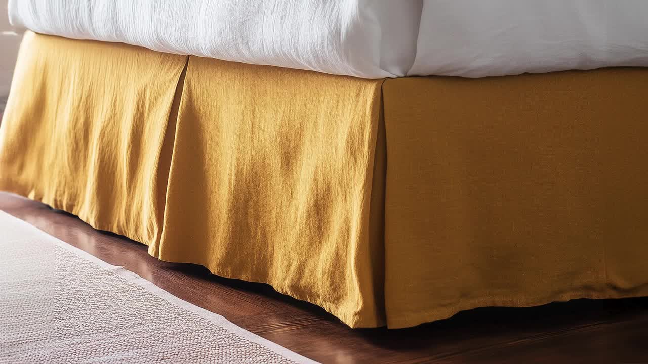 Gonna Da Letto In Flanella 200x220 Cm | Antiscivolo Con Volant, Altezza 30 Cm, Coprimaterasso Trapuntato