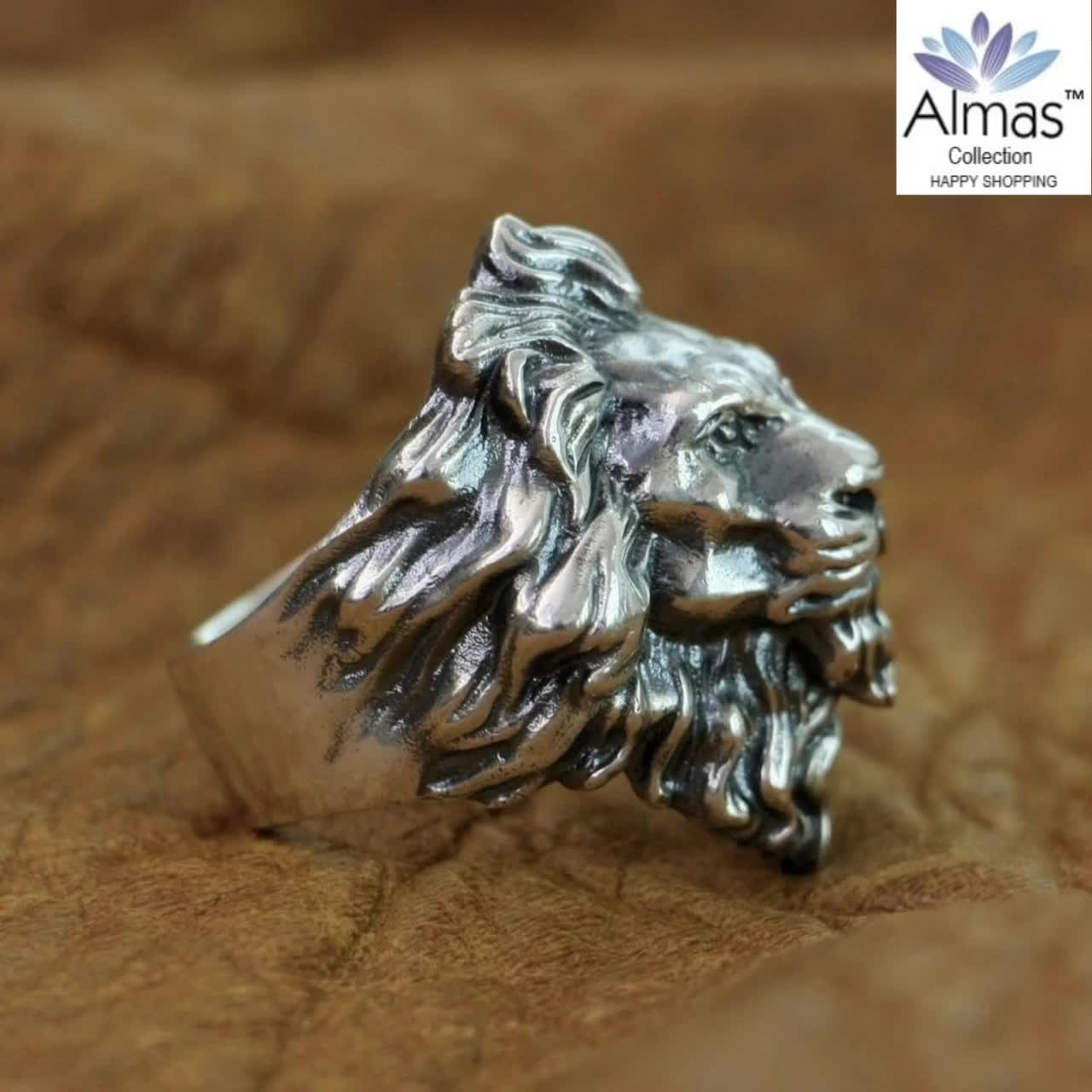 Limited Edition Silver Lion Ring - | Lazaro SoHo