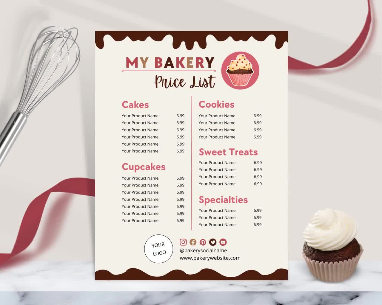 YEH'S BAKERY Menu (Updated March 2024)