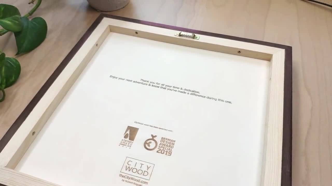 Custom Wood Map - Personalized Art Gift video poster