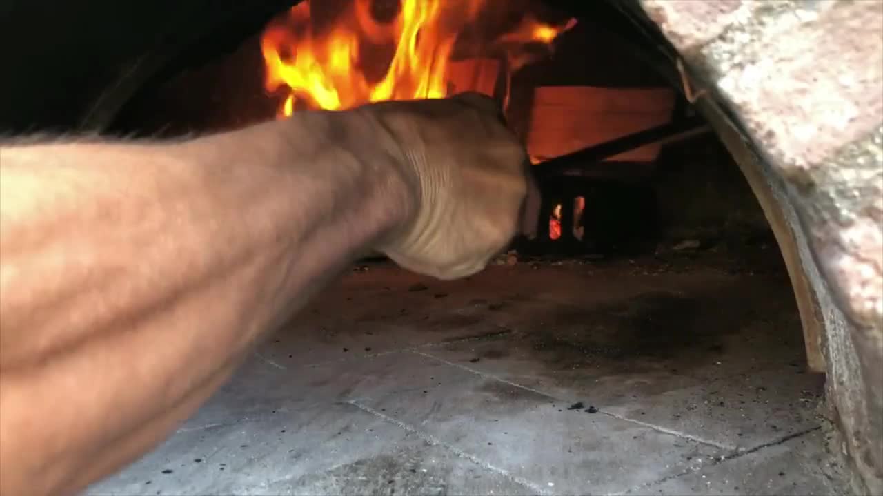 Handy Log Loading Pizza Oven Tool, Fire Wood Loading Tool, Firewood Loader,  