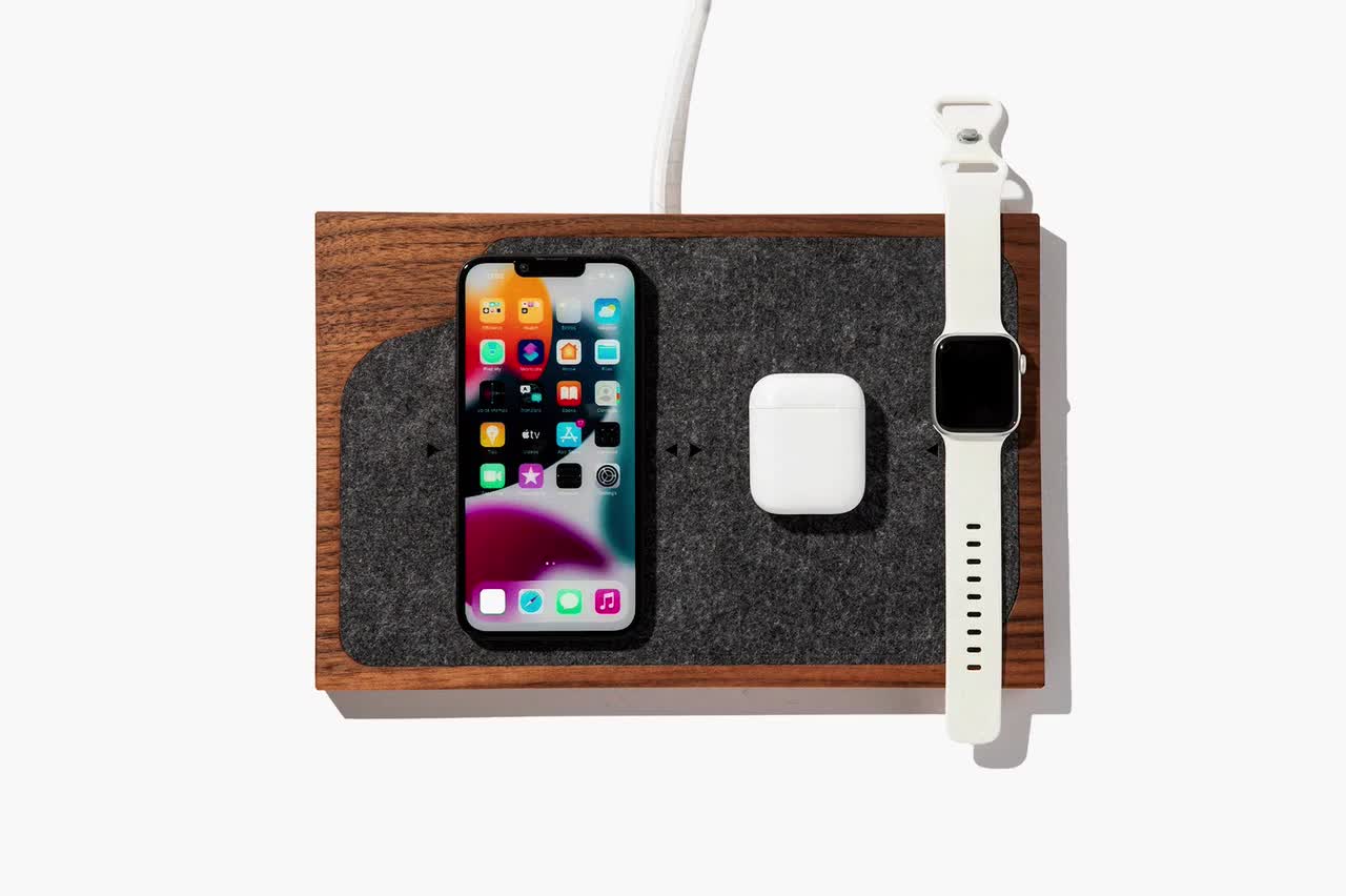 MagSafe Docking Station with Wireless Phone Charger and Apple AirPods and Apple Watch Charging MagSafe Charger for iPhone 13 iPhone 12