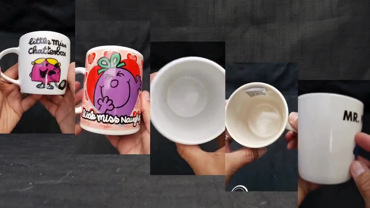 Sanrio Mr. Men Little Miss Mugs - Etsy