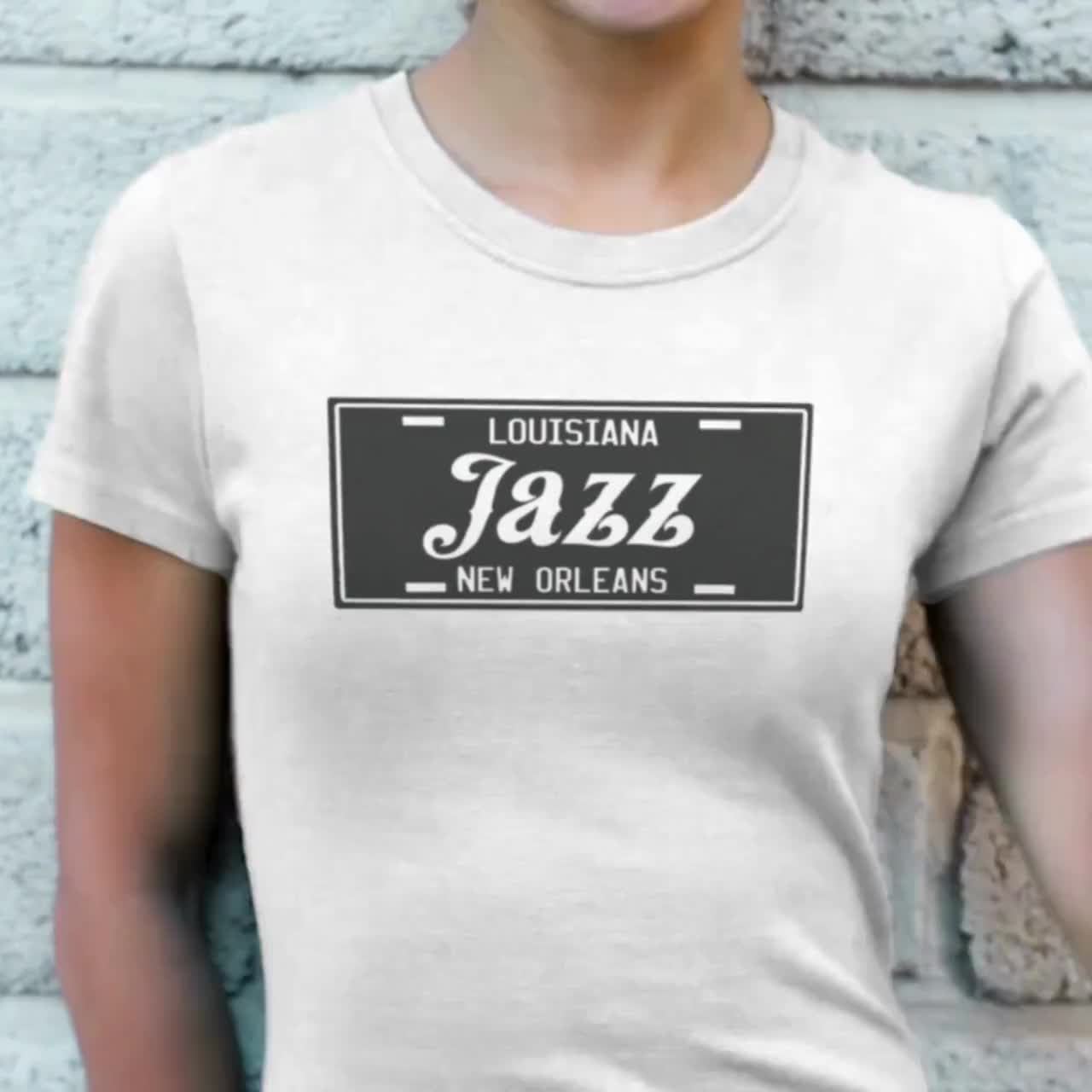 New Orleans Jazz T-shirt | Vintage Style Music Tee - Etsy