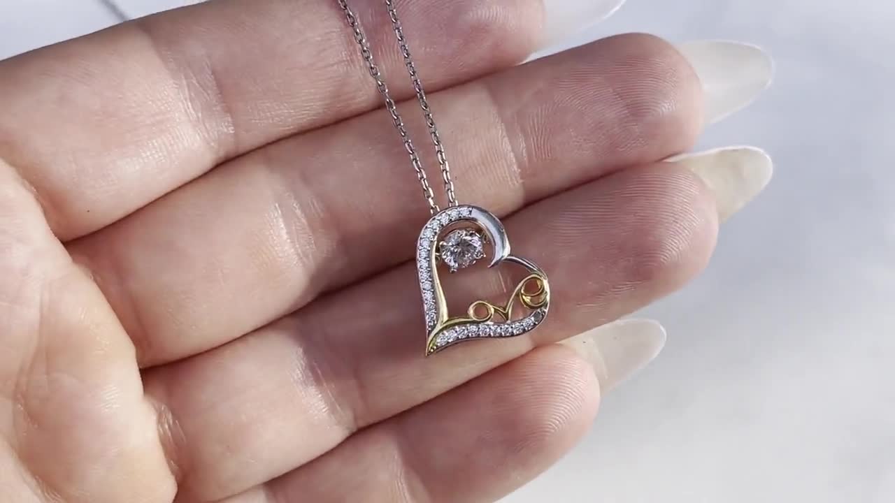 Latest Real Diamond Pendant Online for Women in Silver – Radiant Bay