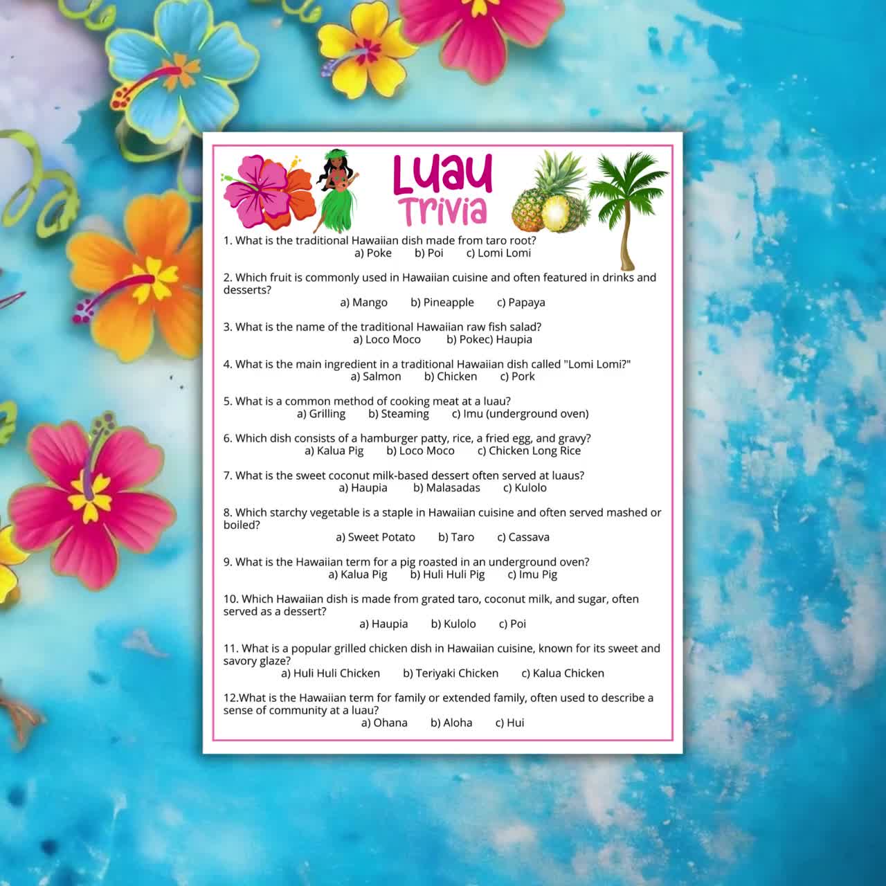 luau-trivia-game-printable-hawaiian-game-for-kids-adults-tropical-baby-shower-activity-office-party-fun-birthday-anniversary-trivia-idea-etsy-israel