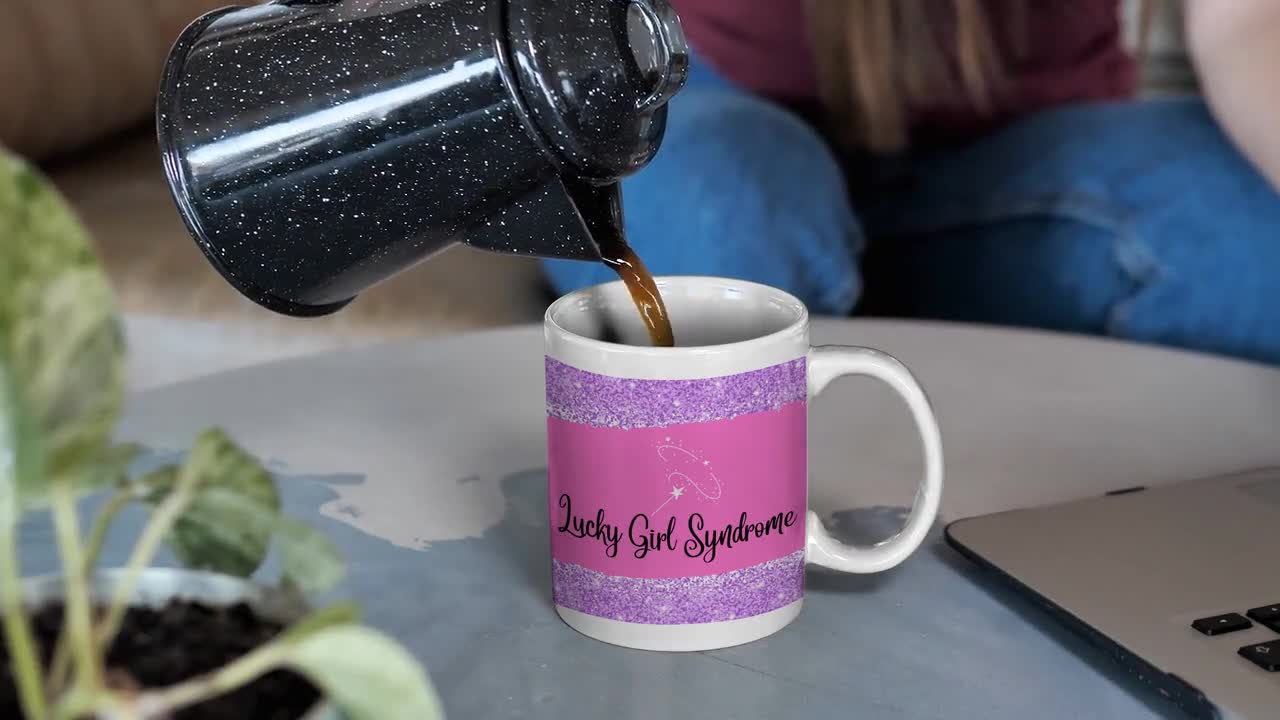 Lucky Girl Syndrome Mug / Everything Always Works Out for Me Law of  Assumption Lucky Girl Tiktok Trending Manifestation Mug Gift Idea 