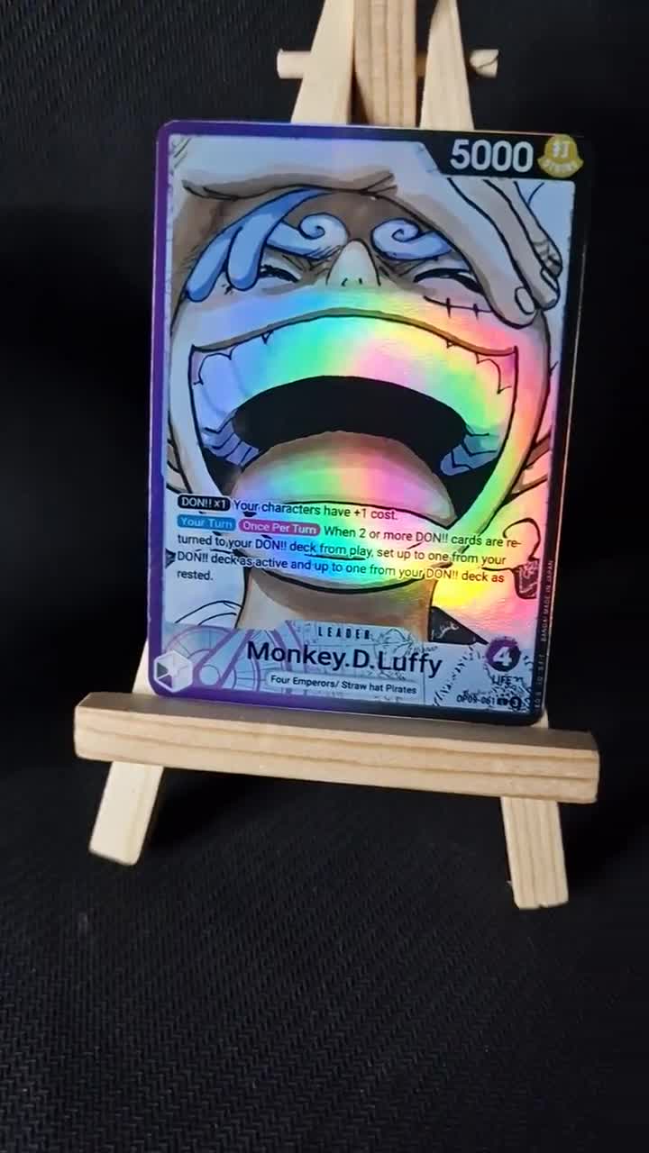 Buy One Piece Proxy Card Holo - Monkey D. Luffy Leader OP09-061