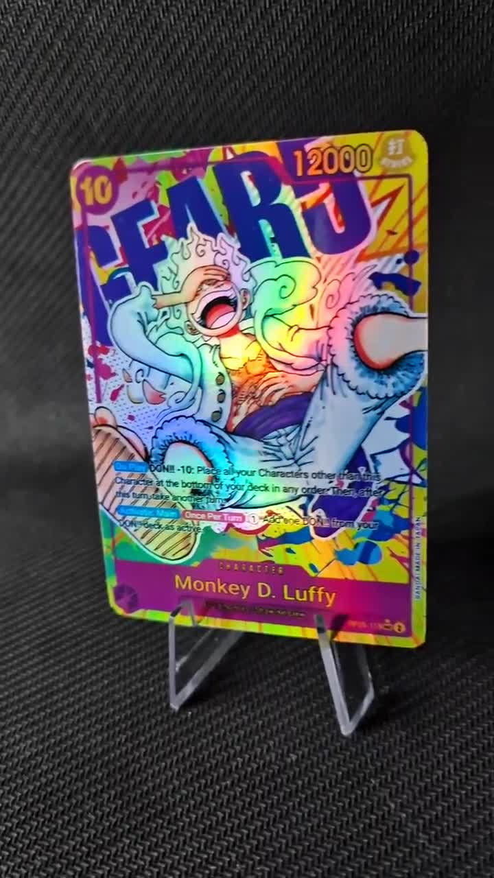 ワンピース プロキシカード ホロ - モンキー・D・ルフィ OP05-119