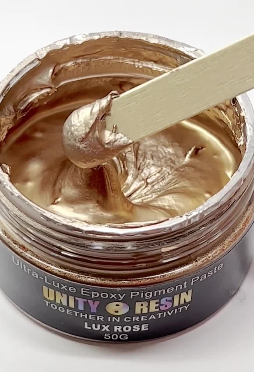 Ultra Luxe' Epoxy Pigment Paste-extravagant GOLD, Resin Art, Gold