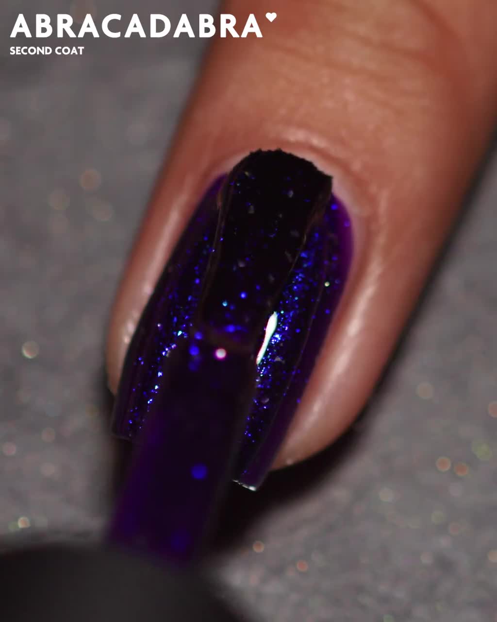 Alegria nail　ブラックs2+ブラックL Abracadabra - Bewitching Indigo Shimmer Nail Polish - Etsy