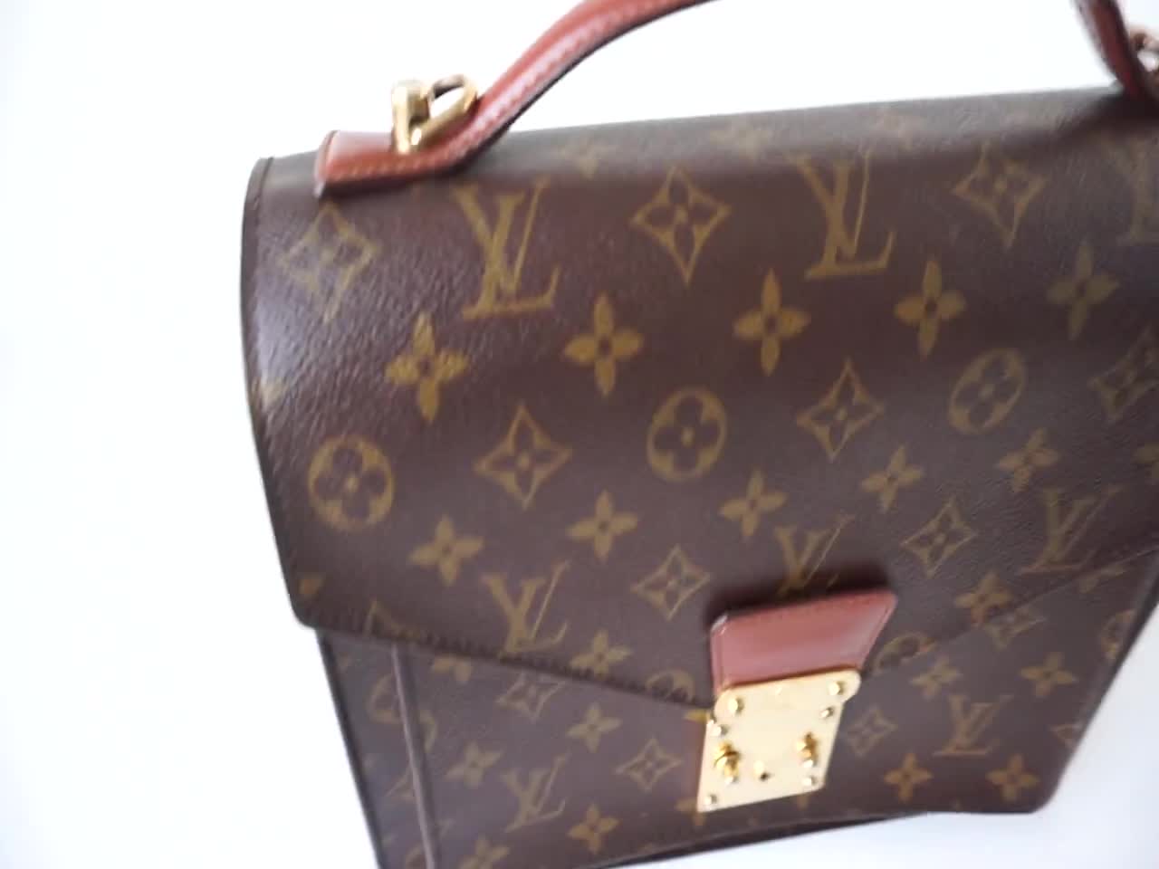 Louis Vuitton Monceau Briefcase Handbag for Sale in South
