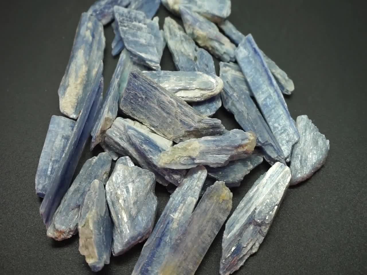 Kyanite 1/4 LB Rough Natural Blue Blade Crystals Wholesale